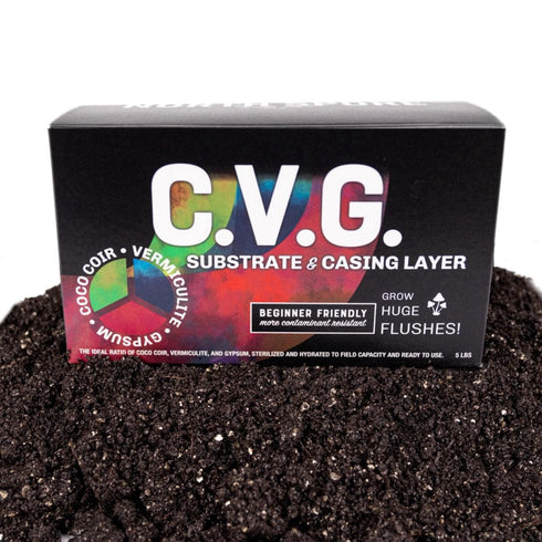 CVG (Coco Vermiculite Gypsum) Sterile Bulk Substrate